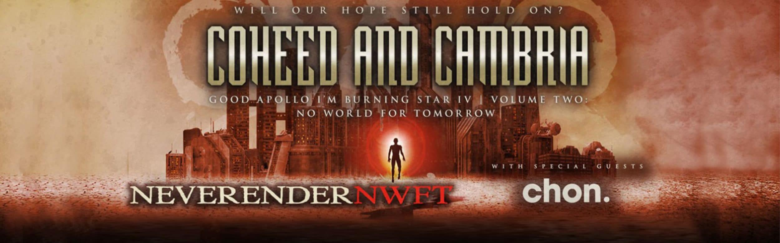 Coheed and Cambria – Neverender: NWFT w/ Special Guest Chon