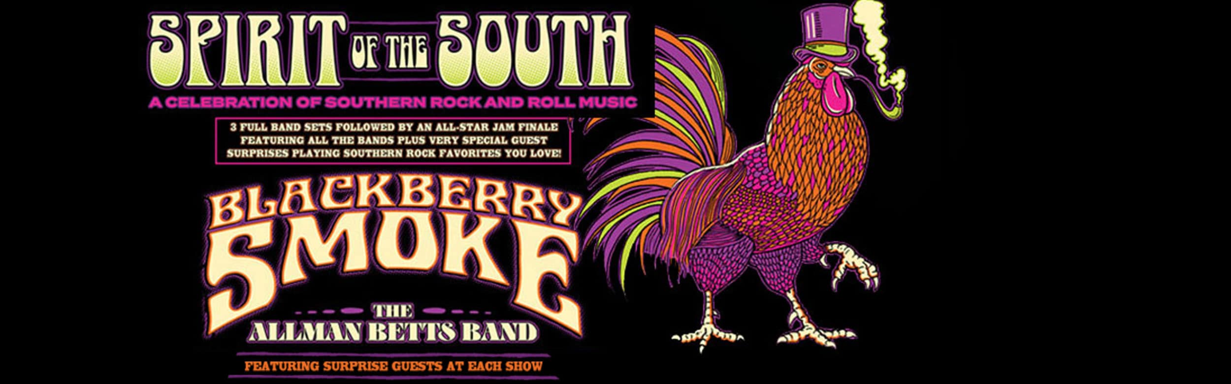 Blackberry Smoke with special guest The Allman Betts Band – Spirit of the South Tour
