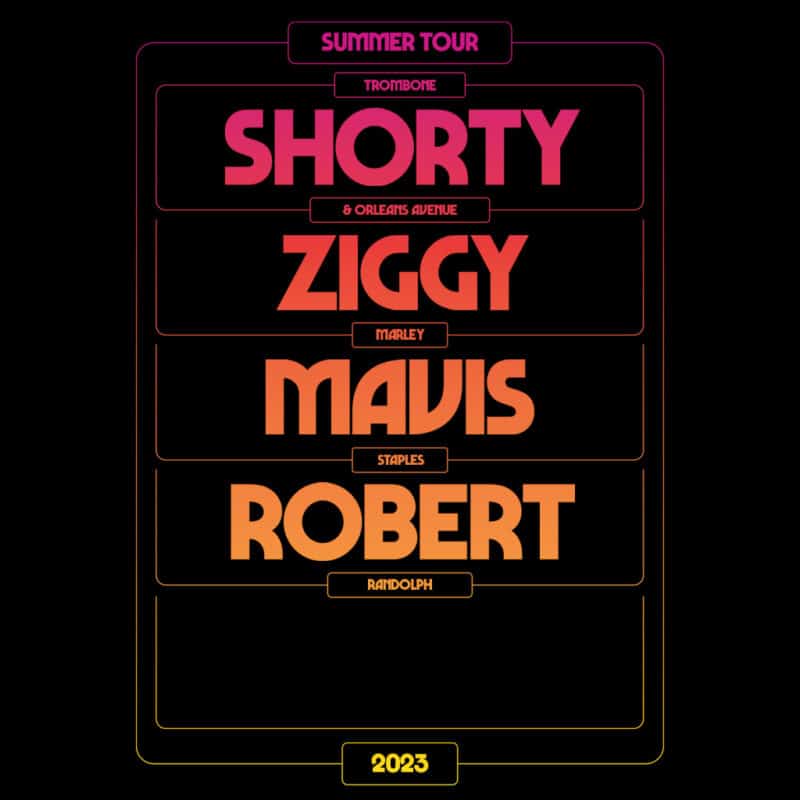 Trombone Shorty & Orleans Avenue and Ziggy Marley