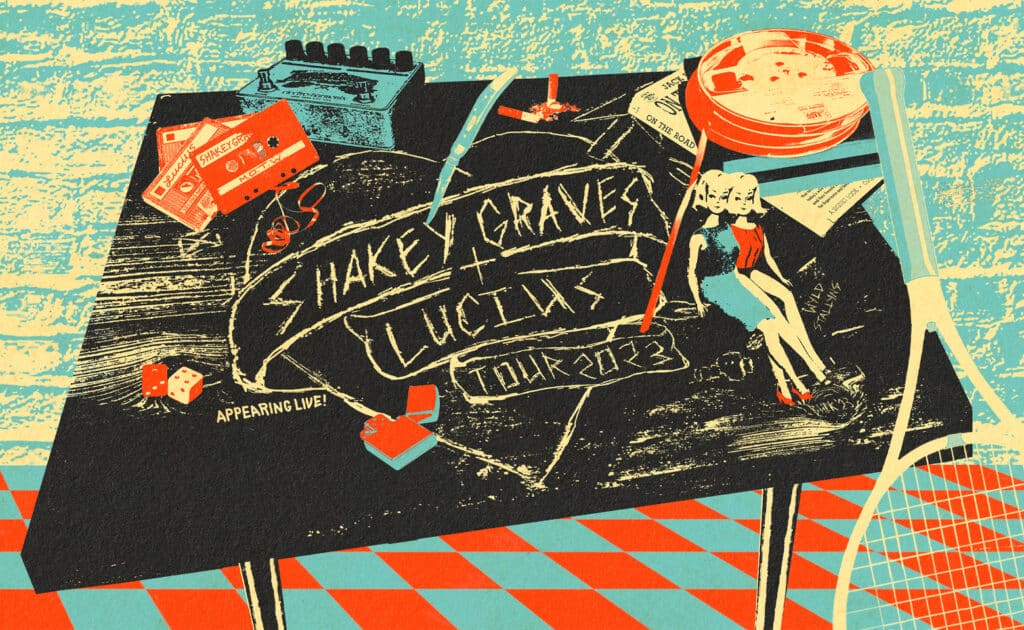 shakey graves lucius tour