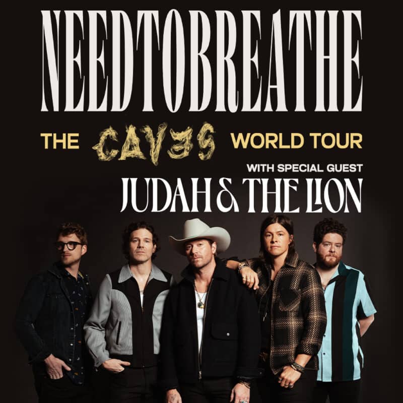 NEEDTOBREATHE – The Caves World Tour