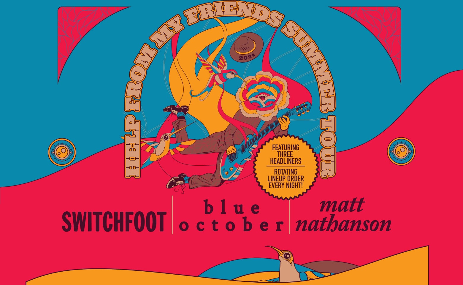 Blue October, Switchfoot, & Matt Nathanson - The Rooftop at Pier 17