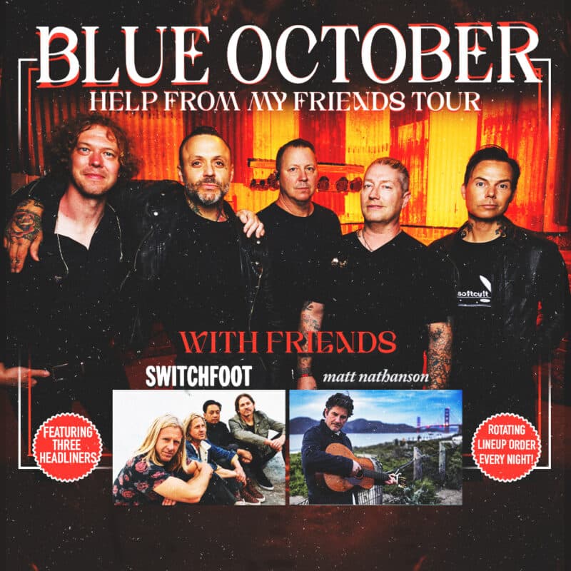 Blue October, Switchfoot, & Matt Nathanson