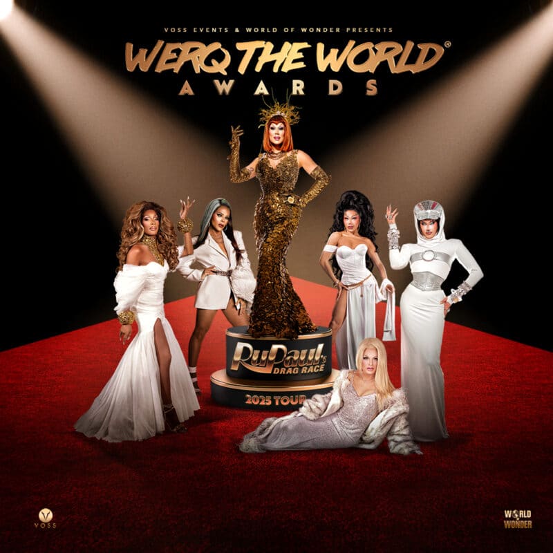 <small>Voss Events Presents</small><br>RuPaul’s Drag Race</br> <small>Werq The World Tour</small>