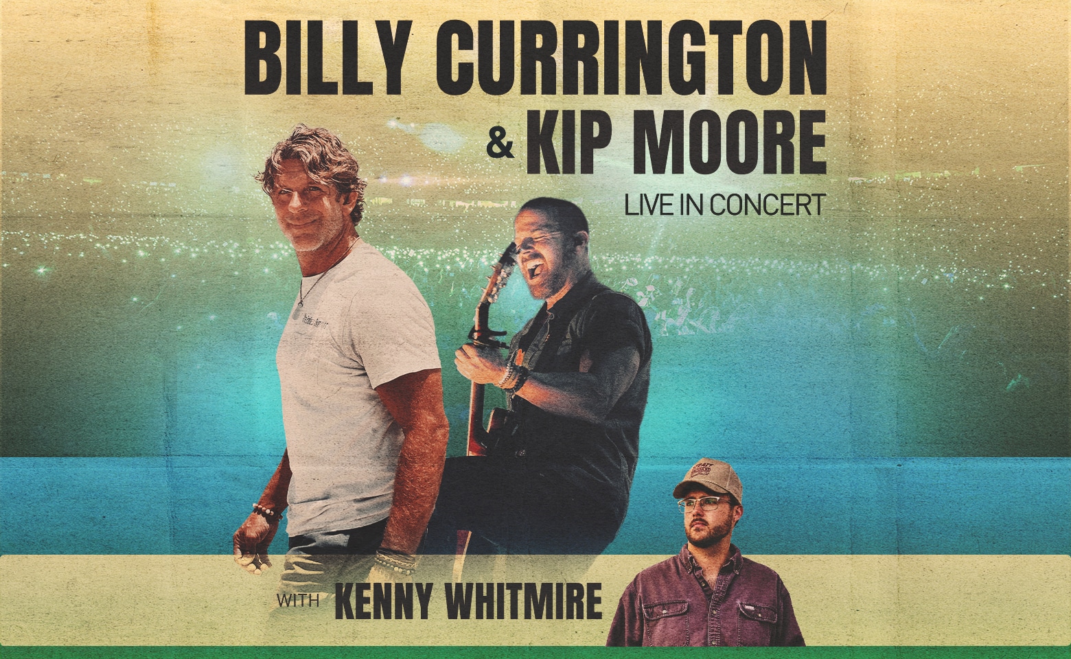Billy Currington & Kip Moore artwork from The Rooftop at Pier 17