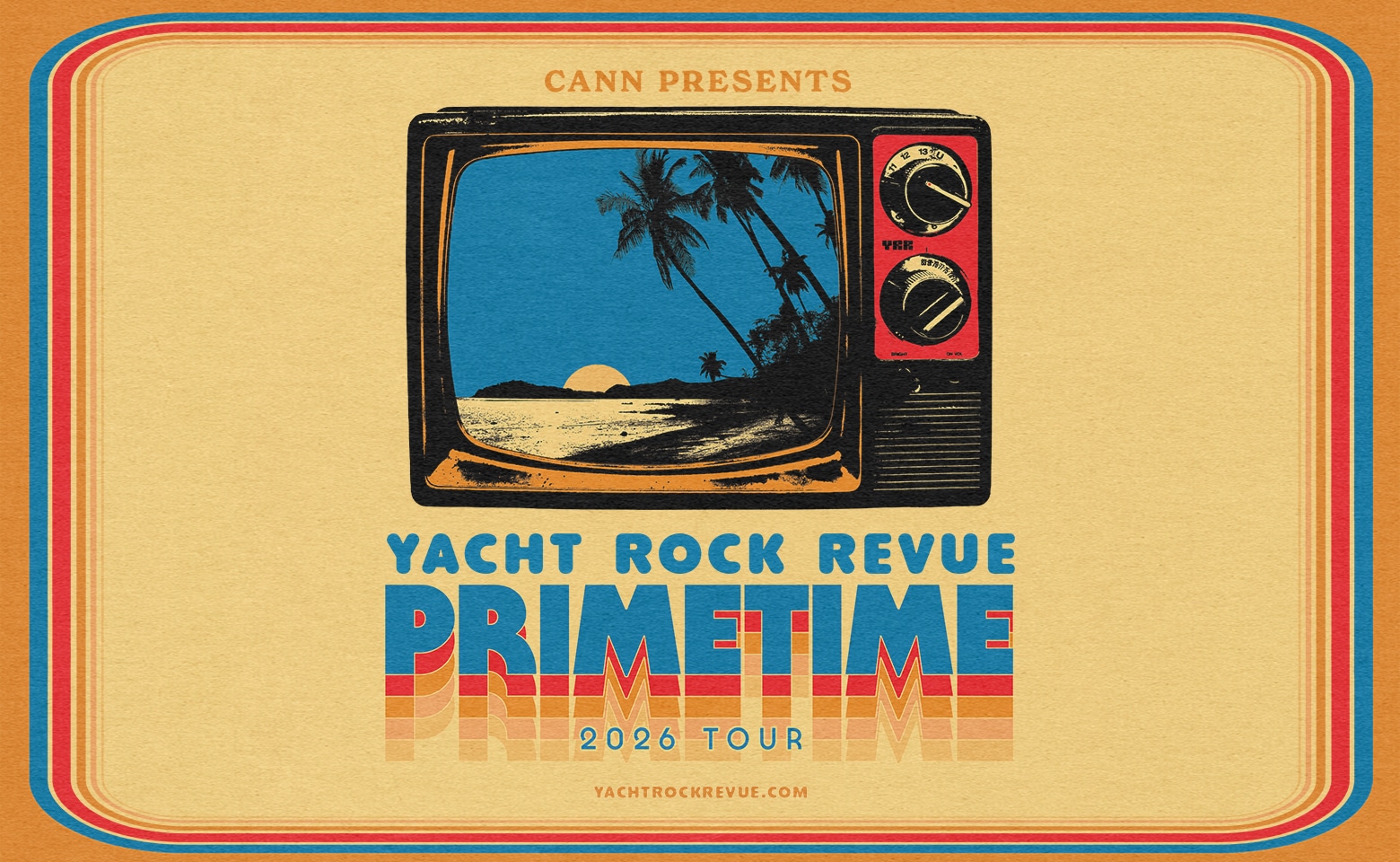 CANN Presents Yacht Rock Revue PRIMETIME artwork from The Rooftop at Pier 17