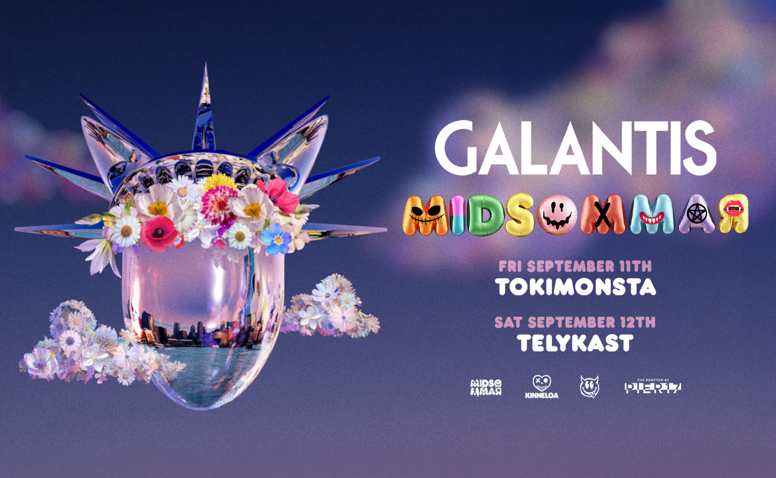 Galantis Presents Midsommar artwork from The Rooftop at Pier 17