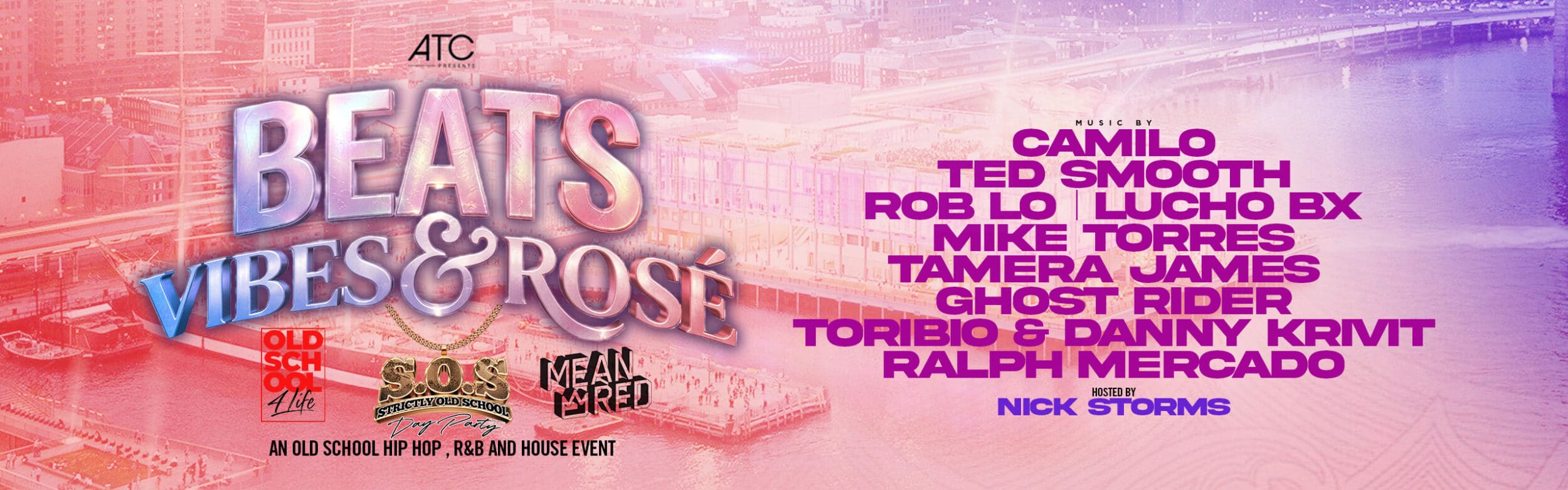<small>ATC Presents </small><br>Beats, Vibes & Rosé