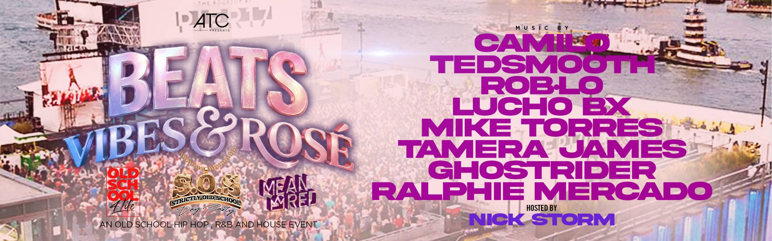 <small>ATC Presents </small><br>Beats, Vibes & Rosé